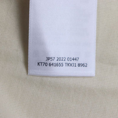 Balenciaga 22AW 641655 Logo Embroidery Oversized Short Sleeve Short Sleeve