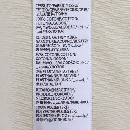 Balenciaga 22AW 641655 Logo Embroidery Oversized Short Sleeve Short Sleeve