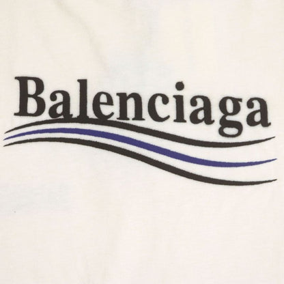 Balenciaga 22AW 641655 Logo Embroidery Oversized Short Sleeve Short Sleeve