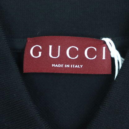  Gucci 795810 Web Stripe Logo Button Short Sleeve Short Sleeve Polo Shirt