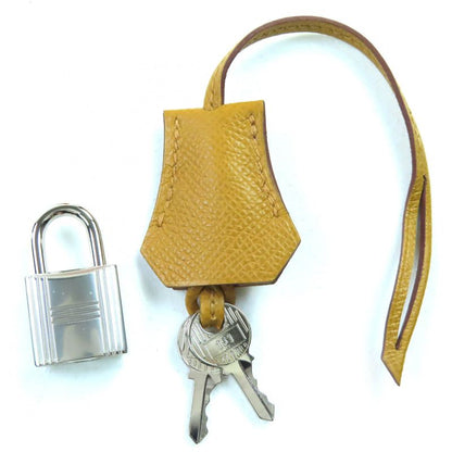 Hermes Bolide 1923 25 Sangle Sesame Silver Hardware Epson 2-way Handbag