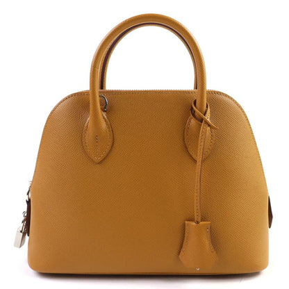 Hermes Bolide 1923 25 Sangle Sesame Silver Hardware Epson 2-way Handbag