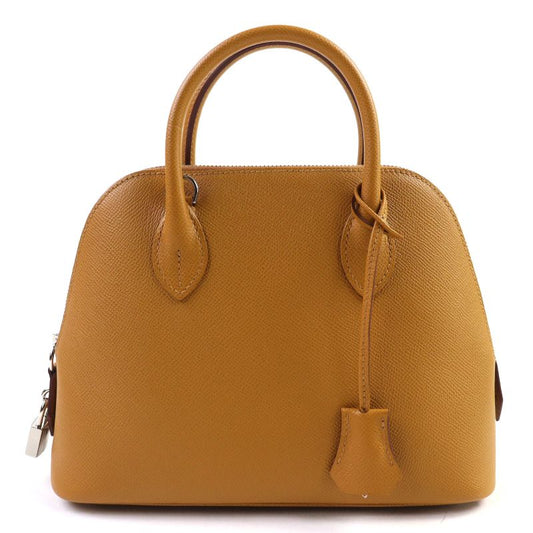 Hermes Bolide 1923 25 Sangle Sesame Silver Hardware Epson 2-way Handbag