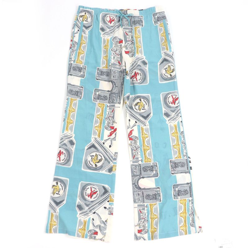 Louis Vuitton 19AW 100% Silk LV 2054 Arc De Triomphe Eiffel Tower All Over