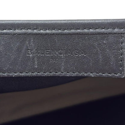 Balenciaga Tote Bag Navy Cabas Su XS 390346 Ivory And Black Leather