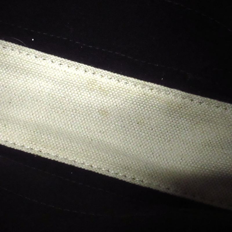 Balenciaga Tote Bag Navy Cabas Su XS 390346 Ivory And Black Leather