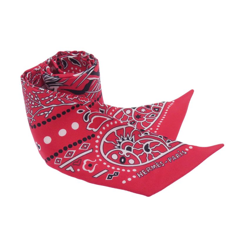 Hermes Twilly Scarf Silk Women