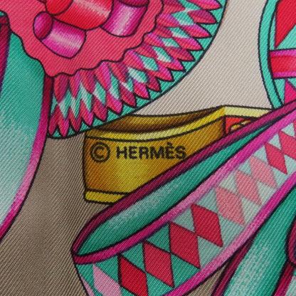 Hermes Carré 90 Horse Ribbon Scarf Silk Women