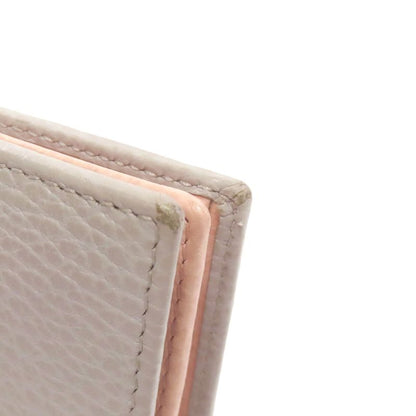 Gucci 456126 GG Marmont Double G Fold Wallet With Coin Purse Calf Women