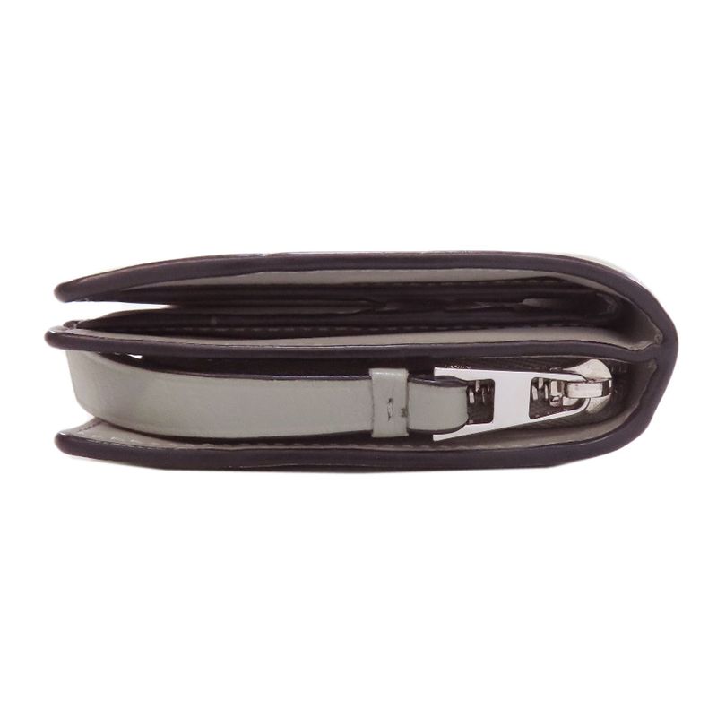 Loewe Puzzle Compact Folding Wallet With Coin Purse Calf Women