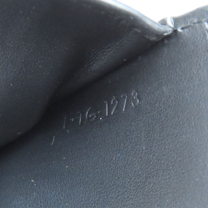 Celine Triomphe Flap Folding Wallet With Coin Purse Calf Women