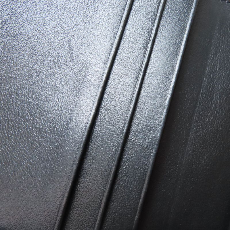 Celine Triomphe Flap Folding Wallet With Coin Purse Calf Women