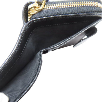 Prada Zip Wallet With Coin Purse Saffiano Women
