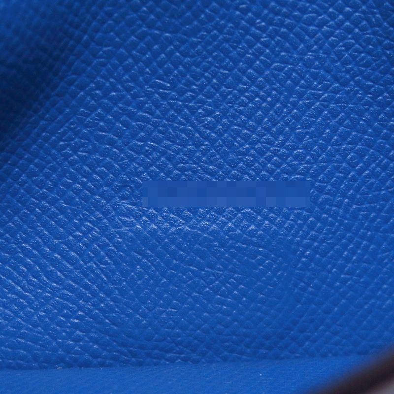 Hermes Bearn Souffle Silver Hardware Long Wallet With Coin Purse Epson Women