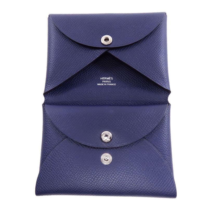 Hermes Calvi Duo Card Case Epson Women