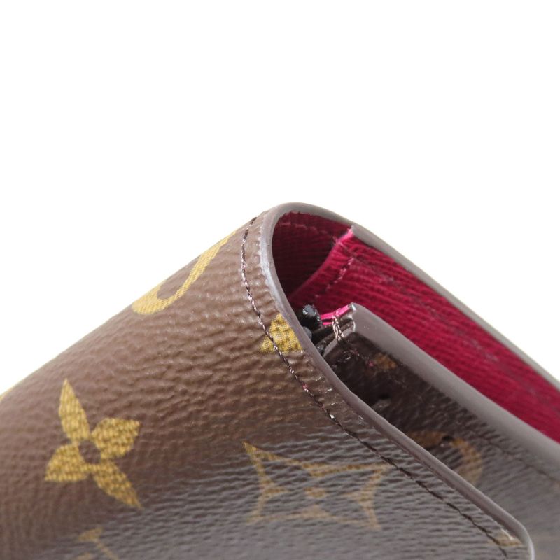 Louis Vuitton M60697 Portefeuille Emilie Long Wallet With Coin Purse Monogram