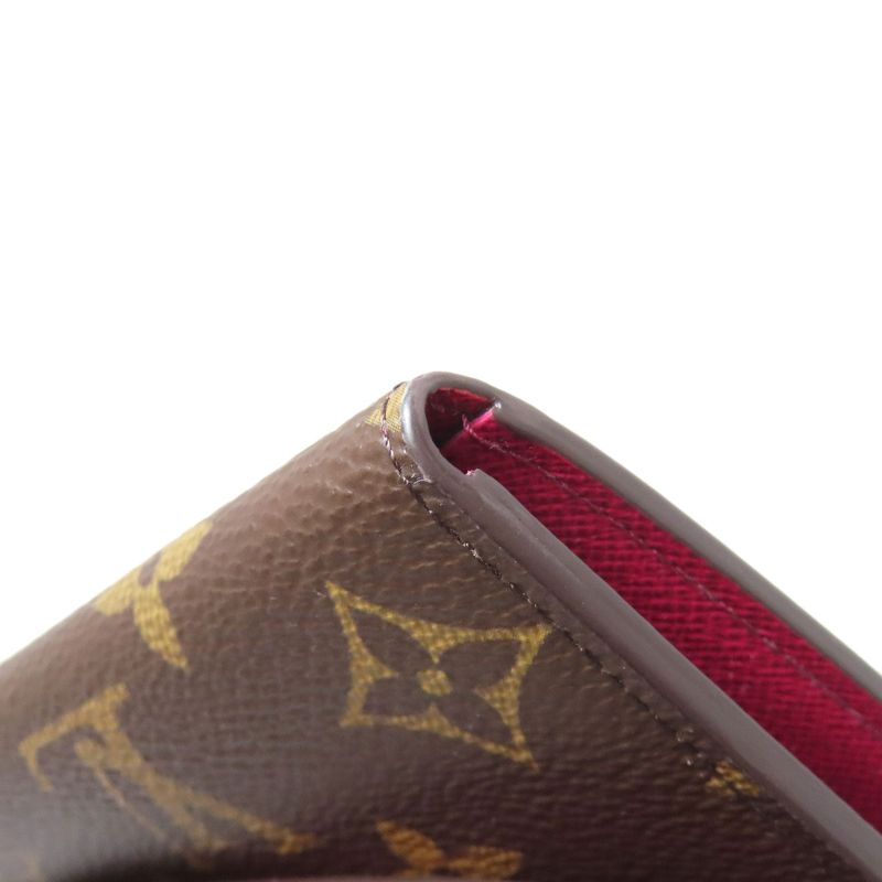 Louis Vuitton M60697 Portefeuille Emilie Long Wallet With Coin Purse Monogram