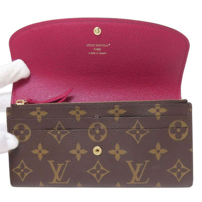 Louis Vuitton M60697 Portefeuille Emilie Long Wallet With Coin Purse Monogram