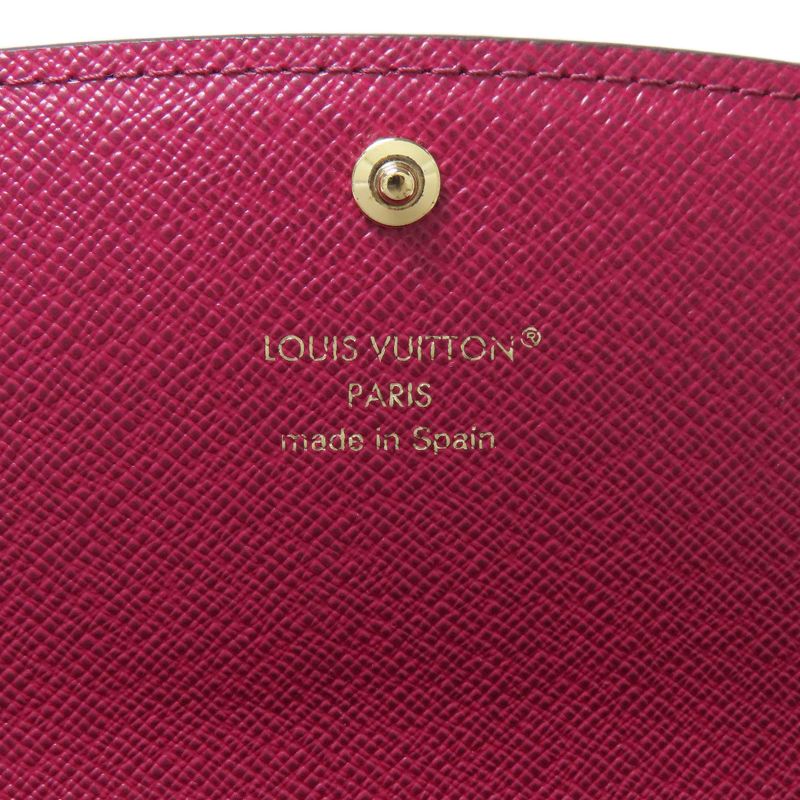 Louis Vuitton M60697 Portefeuille Emilie Long Wallet With Coin Purse Monogram