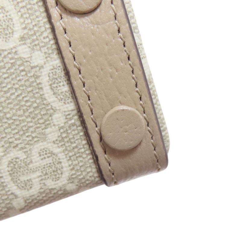 Gucci 699296 Mini Bag Horsebit GG Shoulder Bag PVC Women