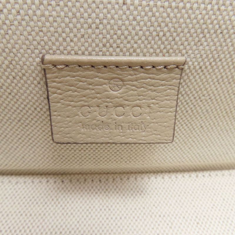 Gucci 699296 Mini Bag Horsebit GG Shoulder Bag PVC Women