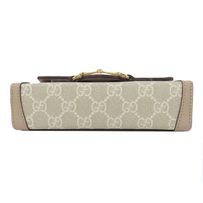 Gucci 699296 Mini Bag Horsebit GG Shoulder Bag PVC Women