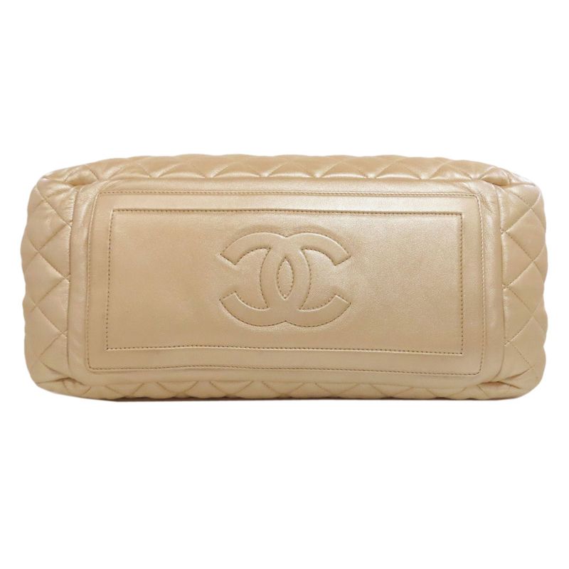 Chanel Coco Cocoon Gold Hardware Boston Bag Lambskin Women