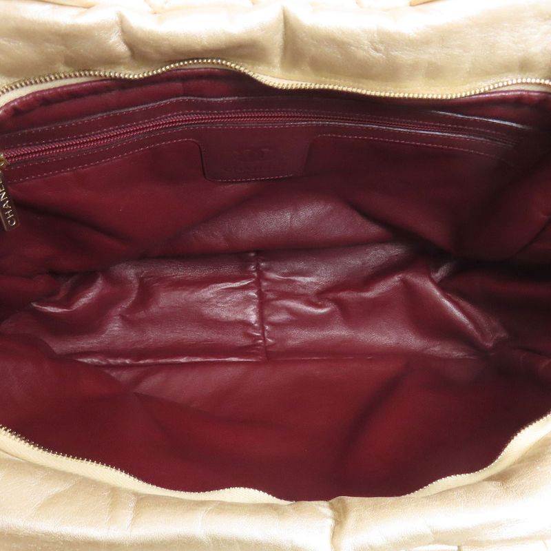 Chanel Coco Cocoon Gold Hardware Boston Bag Lambskin Women