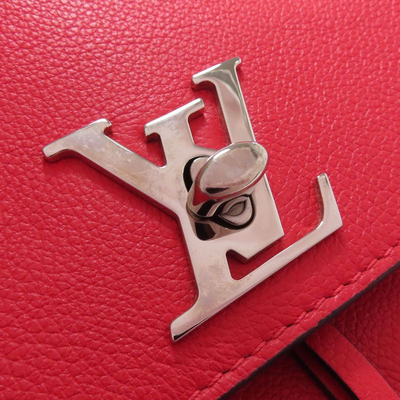 Louis Vuitton M41814 Lock Me Backpack Daypack Calf Women