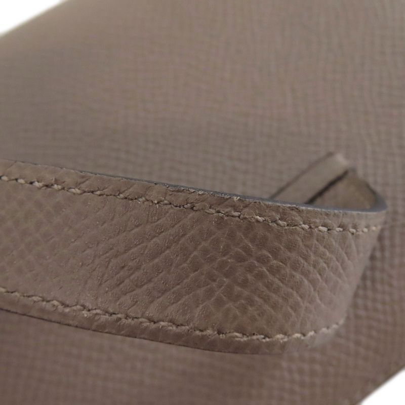 Hermes Bearn Compact Silver Hardware Bifold Wallet With Coin Purse Epson Women