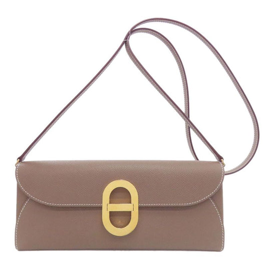 Hermes Chaine D'ancre To Go Etope Gold Hardware Long Wallet Without Change