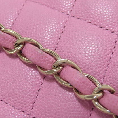 Chanel Matelasse Chain Bag Shoulder Bag Grained Calfskin Women