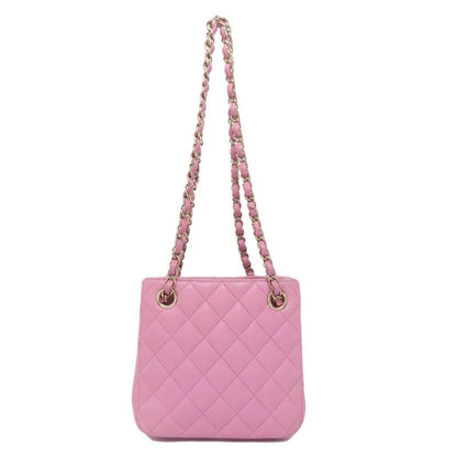 Chanel Matelasse Chain Bag Shoulder Bag Grained Calfskin Women