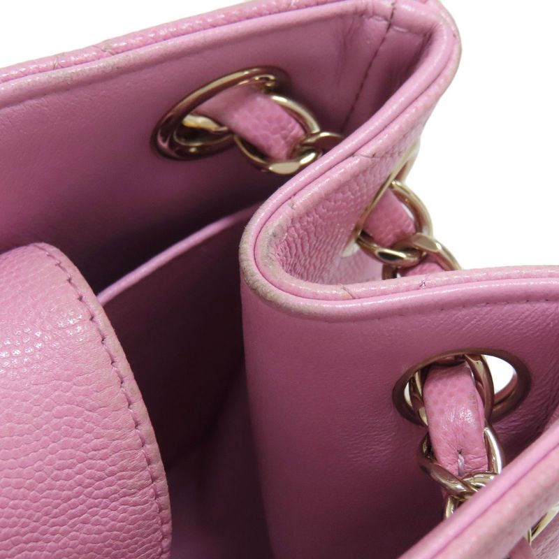 Chanel Matelasse Chain Bag Shoulder Bag Grained Calfskin Women