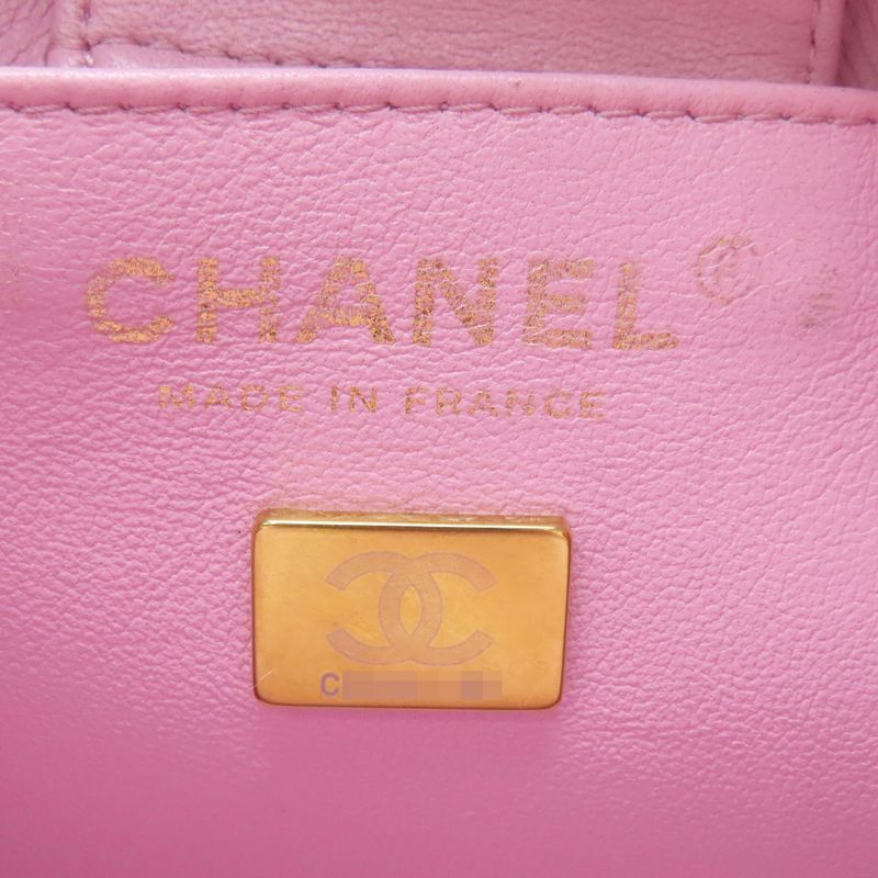 Chanel Matelasse Chain Bag Shoulder Bag Grained Calfskin Women