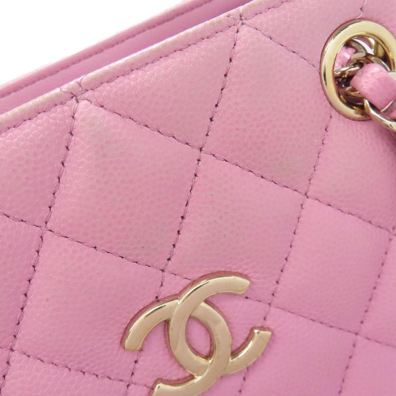 Chanel Matelasse Chain Bag Shoulder Bag Grained Calfskin Women