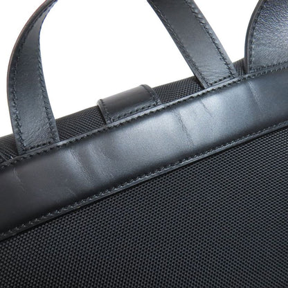 Gucci 619749 Sherry Line Backpack Daypack Nylon Canvas Leather Women