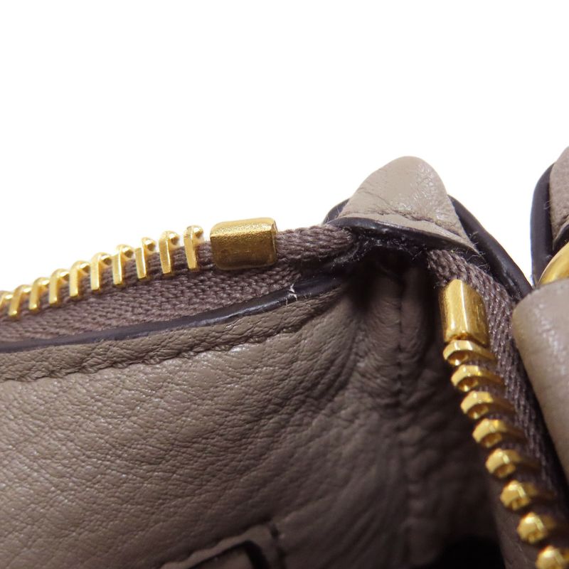 Prada Logo Shoulder Bag Calf Women