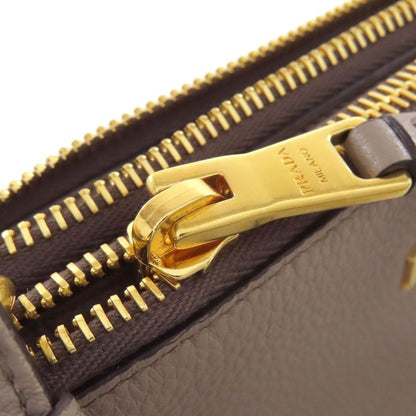 Prada Logo Shoulder Bag Calf Women