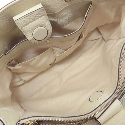 Gucci 323660 Bamboo 2-way Handbag Calf Women