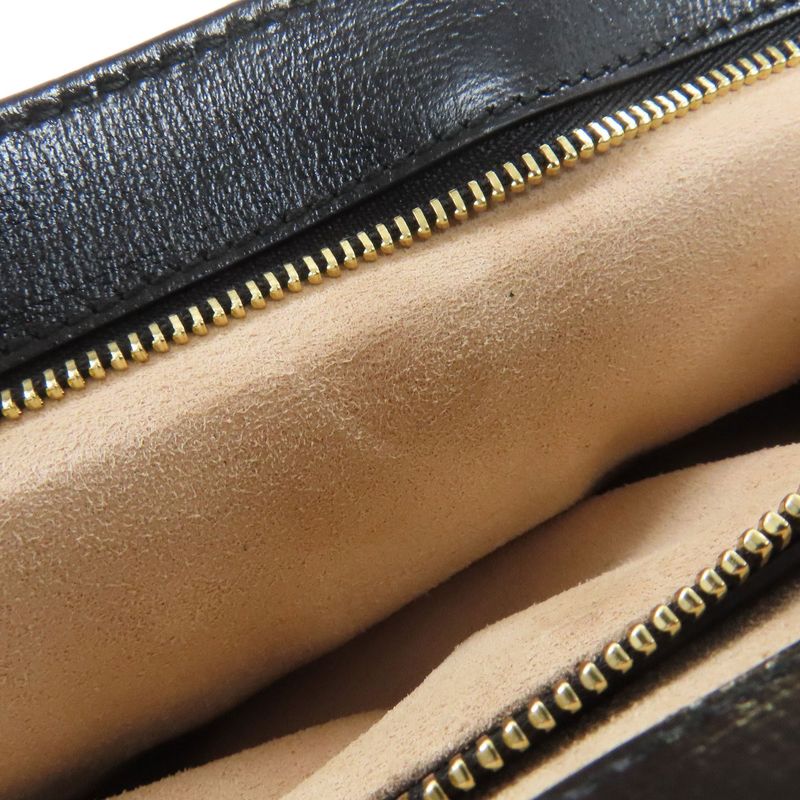 Gucci 576421 Chain Shoulder Bag Calf Women