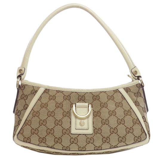 Gucci 130989 Semi Shoulder Bag One Shoulder Bag Canvas Leather Women