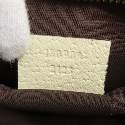 Gucci 130989 Semi Shoulder Bag One Shoulder Bag Canvas Leather Women