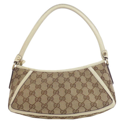 Gucci 130989 Semi Shoulder Bag One Shoulder Bag Canvas Leather Women