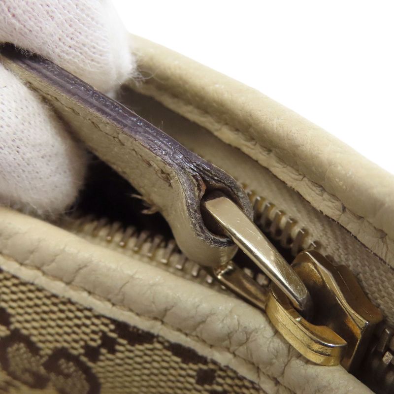 Gucci 130989 Semi Shoulder Bag One Shoulder Bag Canvas Leather Women