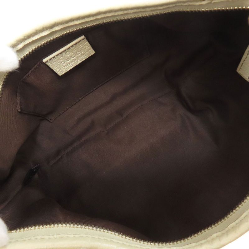 Gucci 130989 Semi Shoulder Bag One Shoulder Bag Canvas Leather Women