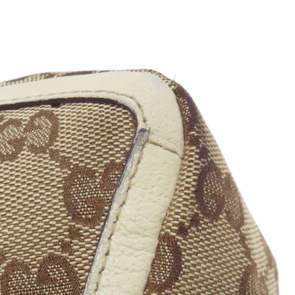 Gucci 130989 Semi Shoulder Bag One Shoulder Bag Canvas Leather Women