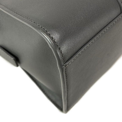 Saint Laurent Paris Handbag Duffle Lock Baby 655008 Gray Leather