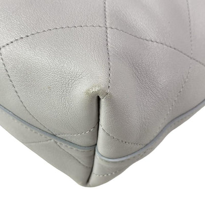 Chanel Shoulder Bag Matelasse Hobo Bag As5403 Light Gray Lambskin