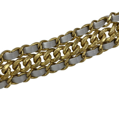 Chanel Shoulder Bag Matelasse Hobo Bag As5403 Light Gray Lambskin